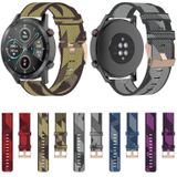 For Honor Watch GS 3i 22 mm nylon geweven horlogeband
