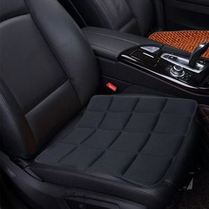 Universele ademend vier seizoen Auto Ice Blended stof Mesh Seat Cover kussen Pad Mat voor auto Supplies Office Chair(Black)