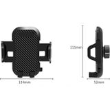 Multifunctionele voertuig navigatie frame zuignap auto mount telefoon houder (zwart)