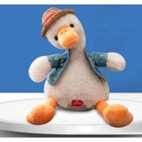 Herhaal Duck Tricky Duck Leren zingende pluche eenden speelgoed  stijl: afstandsbediening Ver.