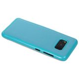 For Samsung Galaxy S8 Cross Texture Detachable Leather Phone Case(Blue)
