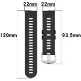 Voor Amazfit GTR 2 22 mm effen kleur zachte siliconen horlogeband