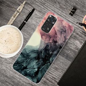 Voor Xiaomi Redmi Note 11 Global / Note 11s Abstract Marmeren Patroon TPU Telefoon Case (abstract zwart)