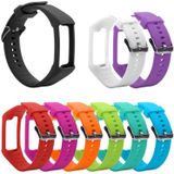 Silicone sport polsband voor POLAR A360/A370 (wit)