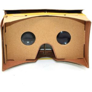 Virtual Reality mobiele telefoon 3D kartonnen bril