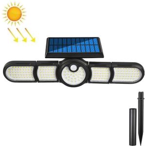 Tuin Solar Wandlamp Outdoor Waterdicht Lawn Light Landscorridor Small Street Light  Spec: 5-head 172 LED