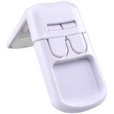 3 PCS Drawer Cabinet Door Child Safety Right Angle Lock(White)