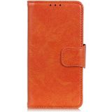 Voor Xiaomi Poco F3 Nappa Textuur Horizontale Flip Lederen Hoesje met Houder & Kaart Slots &Portemonnee (Oranje)