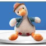 Herhaal Eend Tricky Duck Leren zingende pluche eend speelgoed  stijl: USB opladen + Opname