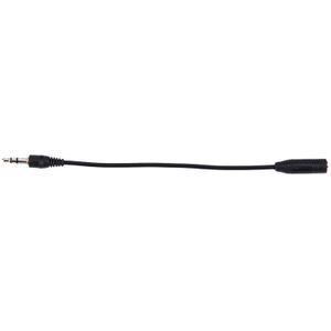 3.5mm mannetje naar 2.5mm vrouwtje Converter Kabel(zwart)