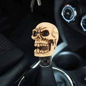Universele auto schedel vorm shifter handmatige automatische versnelling Shift knop