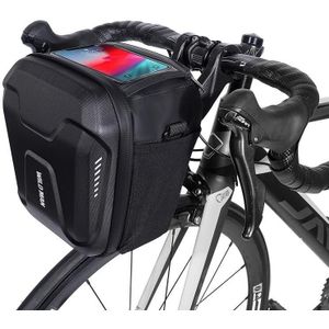 3L wilde man GS9 mountainbike handvat tas opknoping tas rijden hoofd tas touchscreen eva harde shell tas