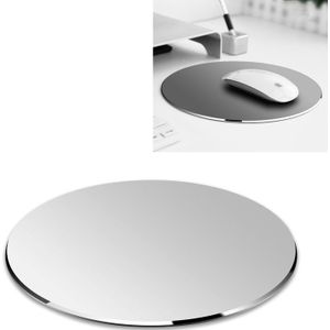 Circle Shape Aluminium Alloy Dubbelzijdige Non-slip Mat Desk Muismat
