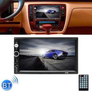 7010B HD 2 DIN 7 inch auto Bluetooth radio ontvanger MP5-speler  ondersteuning FM & USB & TF-kaart