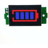 Lithium batterij brandstofmeter display module