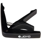 JOYO JCP-01 Guitar Capo Plastic Steel Lichtgewicht Ukulele Capo (Zwart)
