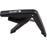 JOYO JCP-01 Guitar Capo Plastic Steel Lichtgewicht Ukulele Capo (Zwart)