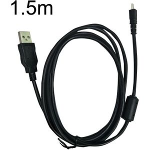 20 STKS 8PIN SLR CAMERA CABLE USB-gegevenskabel voor NIKON UC-E6  Lengte: 1 5 m met magnetische ring
