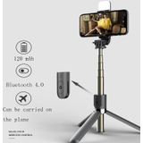 L03S Bluetooth Fill Light Tripod Integrated Selfie Stick (Black)