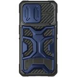 Voor iPhone 14 Pro NILLKIN Sliding Camera Cover Design TPU + PC Phone Case (Blauw)