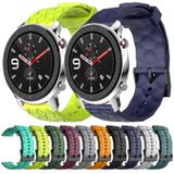 Voor Amazfit GTR 4 22 mm voetbalpatroon effen kleur siliconen horlogeband