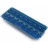 HW-281A DC 5V 8-kanaals Relais Expansion Board Module Configuratiescherm met indicator PLC RELAY