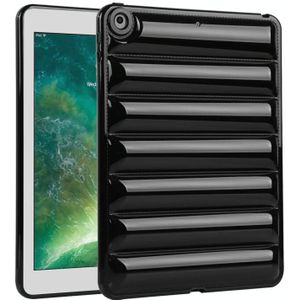 Voor iPad 9.7 2018/2017 Eiderdons Kussen Schokbestendig Tablet Hoes(Zwart)