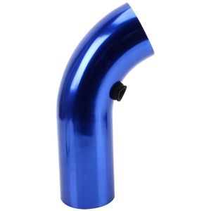 Universele lucht inname Pipe supermacht Flow Air Intakes korte koude Racing Aluminium inname Pipe luchtslang met Cone Filter Kit systeem (blauw)