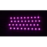 4 in 1 4.5W 36 SMD-5050-LEDs RGB auto interieur vloer decoratie sfeer Neon licht Lamp  DC 12V (roze licht)