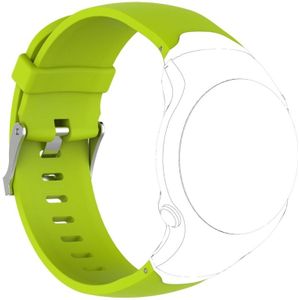 Smart Watch silicone polsband horlogeband voor Garmin approach S3 (groen)