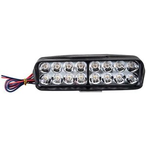 2 stks MK-265 Motorfiets Karakter Schieten Lichte Auxiliary Day Running Light  Style: 16 LED's