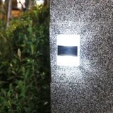 6 LED Solar Night Light Home Outdoor Decoratieve Tuinlamp (wit licht)