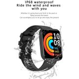 E21 1.69 Inch Kleurenscherm Smart Watch  IP68 Waterdicht  Ondersteuning Hartslag Monitoring / Bloeddruk Monitoring / Bloed Oxygen Monitoring / Slaap Monitoring / Vrouwelijke Fysiologie Herinnering (Zwart)