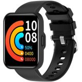 E21 1.69 Inch Kleurenscherm Smart Watch  IP68 Waterdicht  Ondersteuning Hartslag Monitoring / Bloeddruk Monitoring / Bloed Oxygen Monitoring / Slaap Monitoring / Vrouwelijke Fysiologie Herinnering (Zwart)