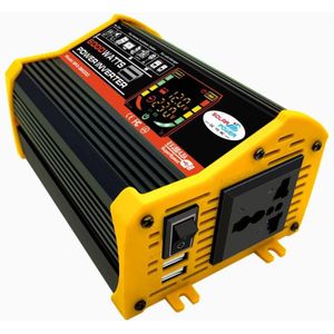 Legend III-generatie DC12V naar AC220V 6000W Auto Power Inverter met LED-display