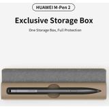ROCK SPACE RPC1612 Voor Huawei M-Pen 2 PU Leather + Silicone Anti-drop Magnetische Absorptie Opslag Pen Box (Kaki)