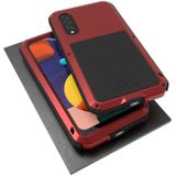 Voor Galaxy A50s LOVE MEI Metal Shockproof Waterproof Dustproof Protective Case (Red)