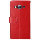 Voor Samsung Galaxy J2 Prime Y Stitching Horizontal Flip Leather Phone Case