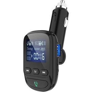 BT06 1.4 inch auto MP3-speler FM-zender QC3.0 Snelle lading Ondersteuning Bluetooth Handsfree / TF-kaart