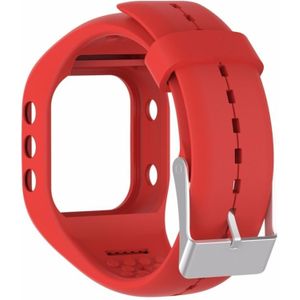 Slimme horloge Silicome polsband horlogeband voor POLAR A300 (rood)
