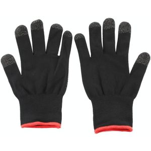 Een paar nylon + geleidende vezel non-slip zweet-proof Touch Screen ademende E-sport handschoenen