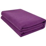 Yoga Blanket Meditation Auxiliary Blanket Yoga Supplies(Deep Purple)