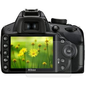 PULUZ 2.5D 9H Gehard glas Scherm bescherming Protector met gebogen rand voor Nikon D3200 / D3300 Camera