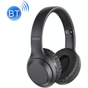 ROCK Space O2 HiFi Bluetooth 5.0 draadloze headset met microfoon  ondersteuning TF-kaart(zwart)