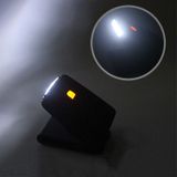 Draagbare Infrarood Sensor LED oplaadbare Clip Hat Cap Lamp visserij koplicht voor Hengelsport Camping wandelen (zwart)