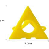 10 stks/pak Houtbewerking Verf Piramide Stands Kegel Ondersteuning Stand (Rood)
