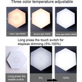 LED Quantum Honingraat Nachtlampje RGB Sfeer Decoratief Licht  Stijl: Afstandsbediening (3 kleuren)