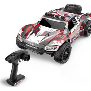9201E 1:10 Full Scale Afstandsbediening 4WD High Speed Car (Rood)