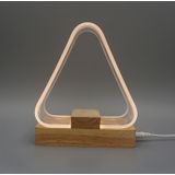USB Simple Study Desk Lamp LED Acryl Night Light