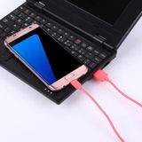 HAWEEL 1m hoge snelheid 35 Cores Micro USB naar USB Data Sync laad Kabel  Voor Galaxy  Huawei  Xiaomi  LG  HTC en andere slimme Phones(rood)